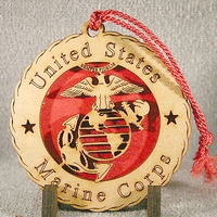 Marine Corps 4D Ornament - Click Image to Close